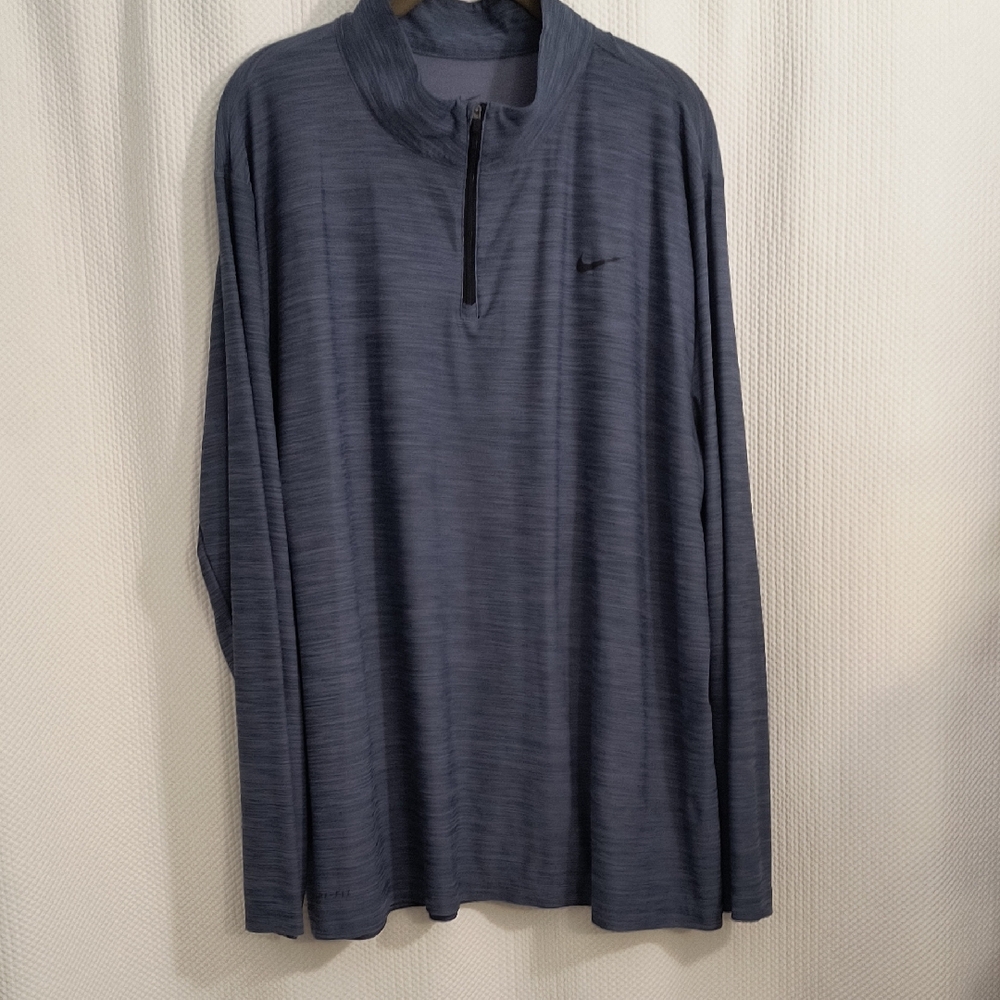 Nike Men's Blue Long Sleeve Jersey